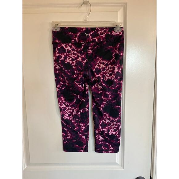 Old Navy Pink and Purple Leggings Size M 6/8 - Picture 3 of 5